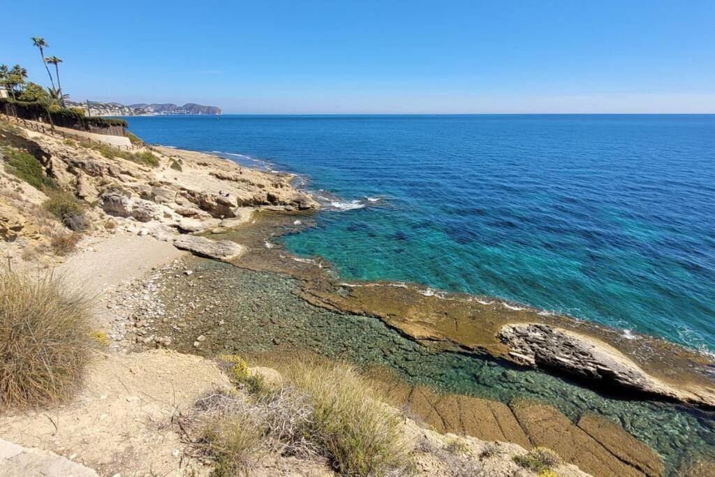 Casa Caledonia - Appartement Dans Villa Avec Jardin Arbore Et Piscine A 500 M De La Mer Benissa Eksteriør billede
