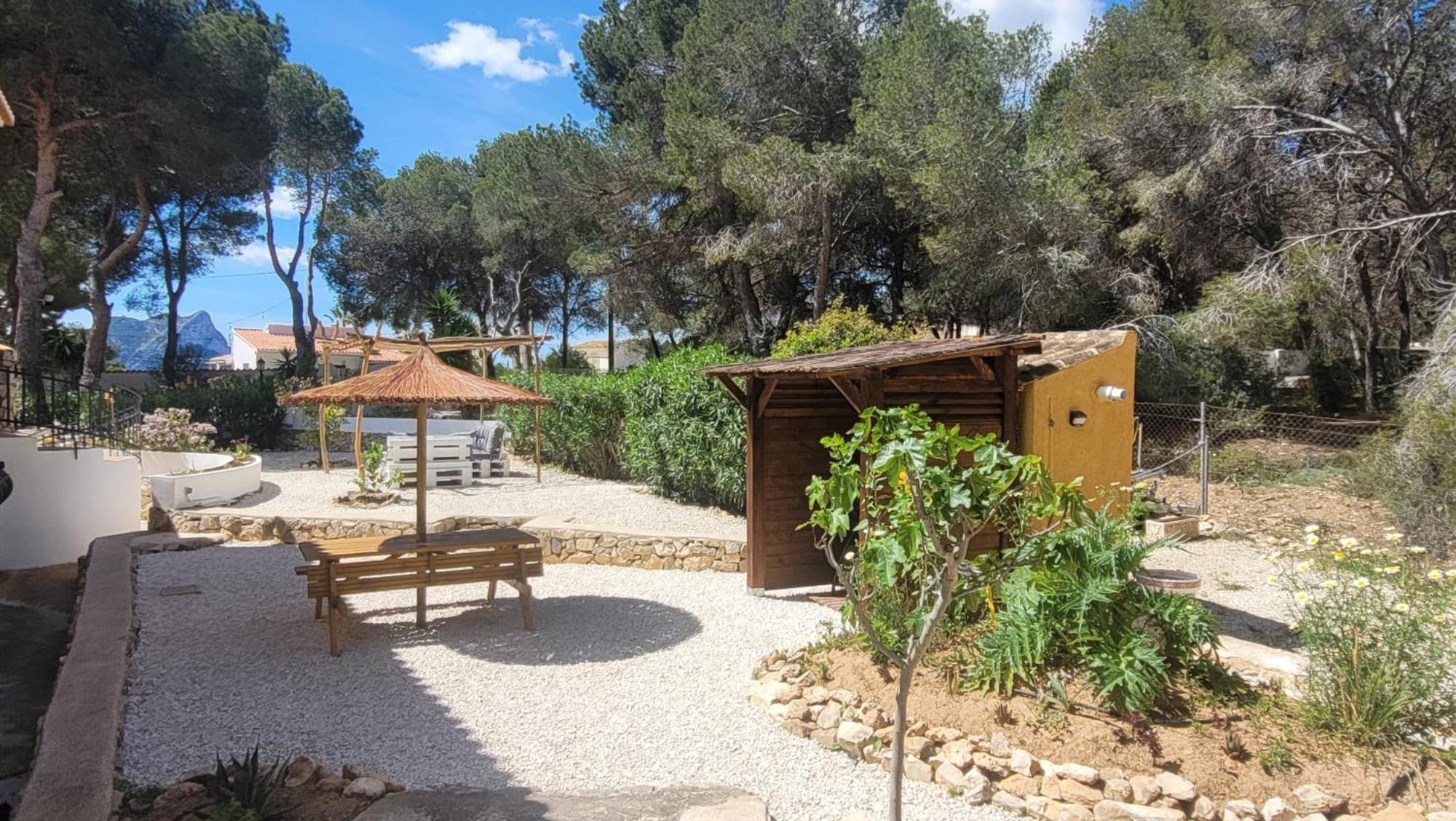 Casa Caledonia - Appartement Dans Villa Avec Jardin Arbore Et Piscine A 500 M De La Mer Benissa Eksteriør billede