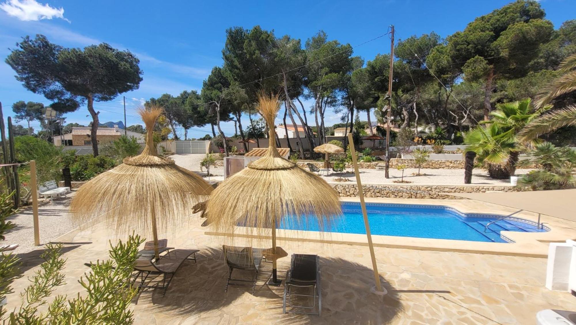 Casa Caledonia - Appartement Dans Villa Avec Jardin Arbore Et Piscine A 500 M De La Mer Benissa Eksteriør billede