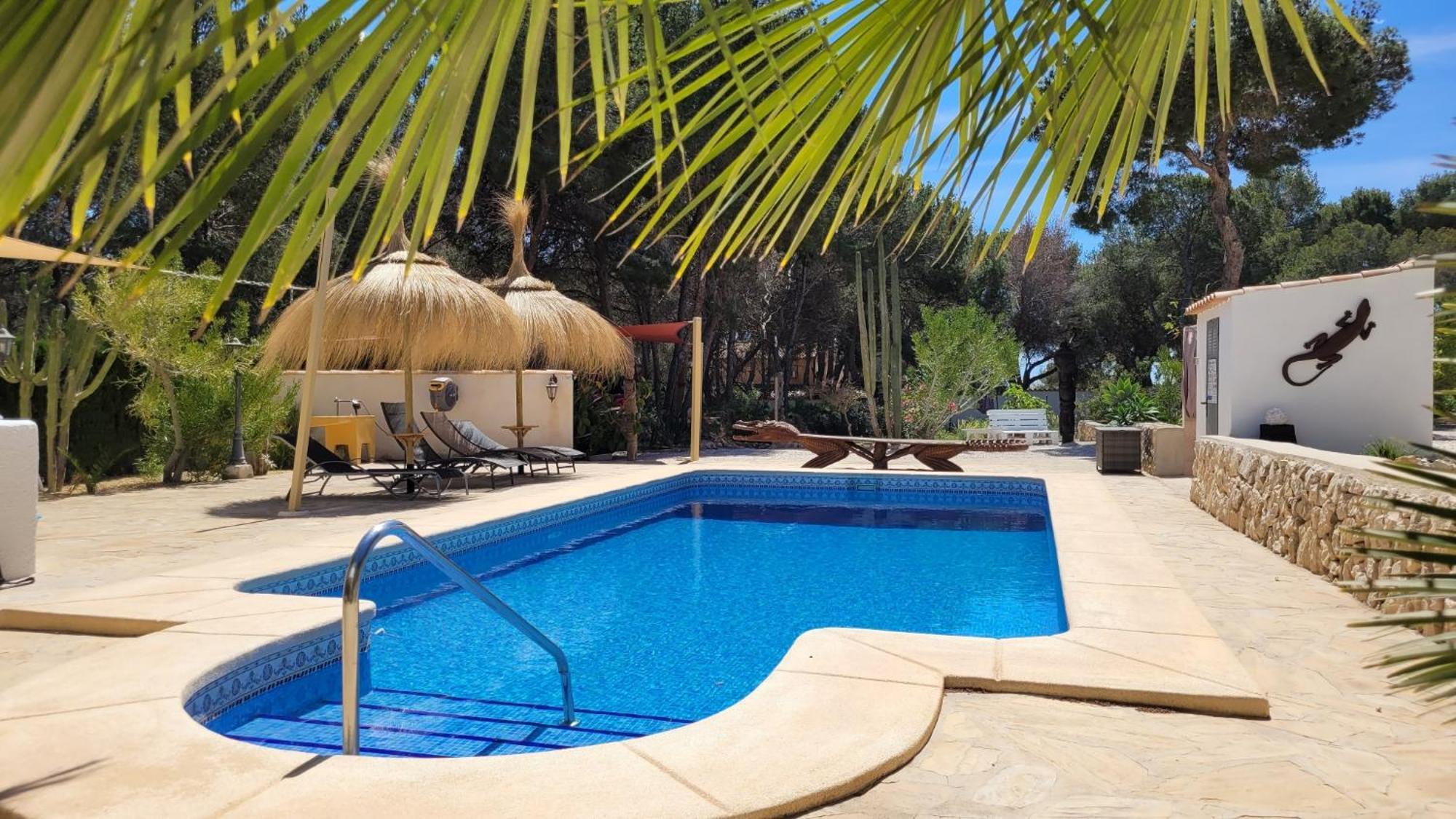 Casa Caledonia - Appartement Dans Villa Avec Jardin Arbore Et Piscine A 500 M De La Mer Benissa Eksteriør billede